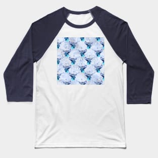 Bluebirds and Floral Baseball T-Shirt